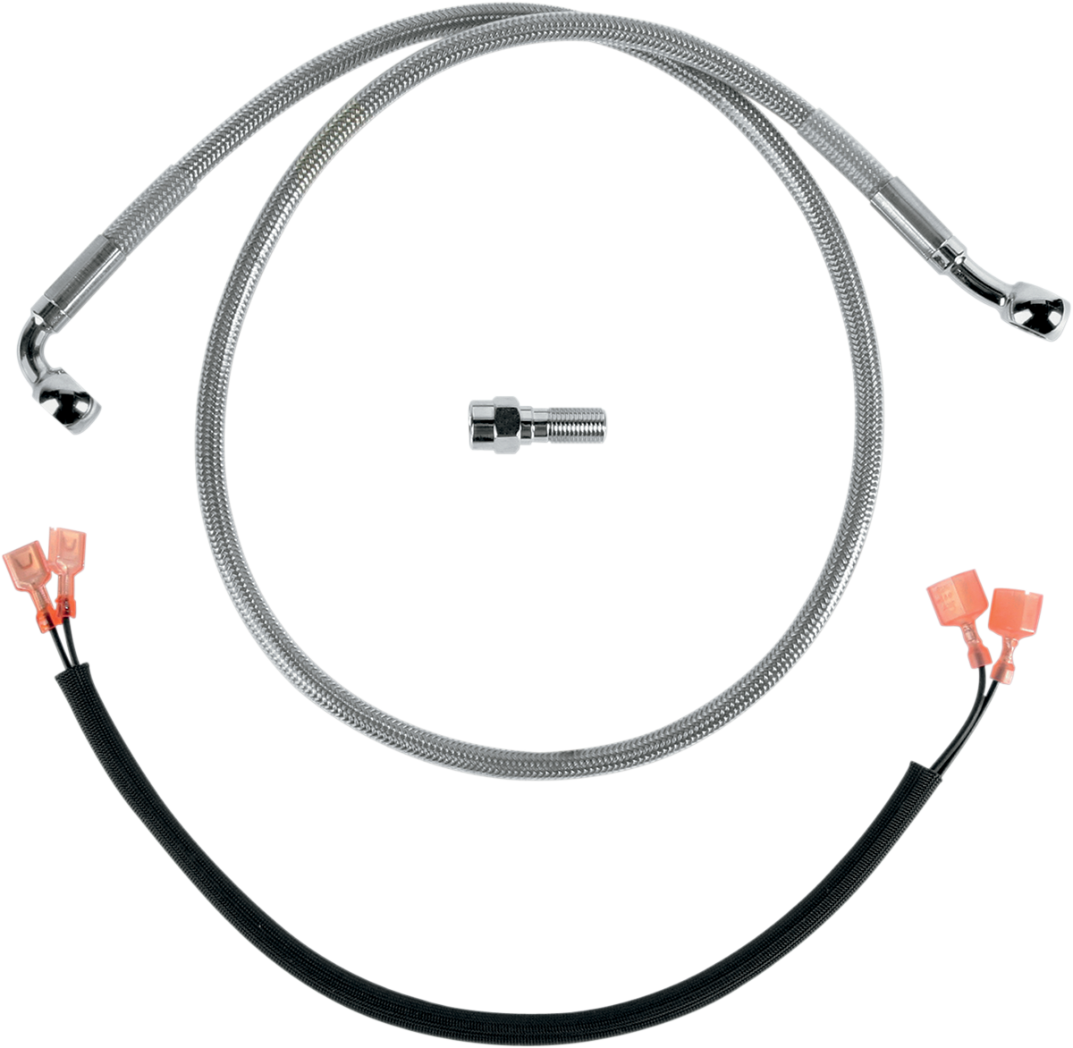 Drag Specialties Stainless Steel Brake Line Kit