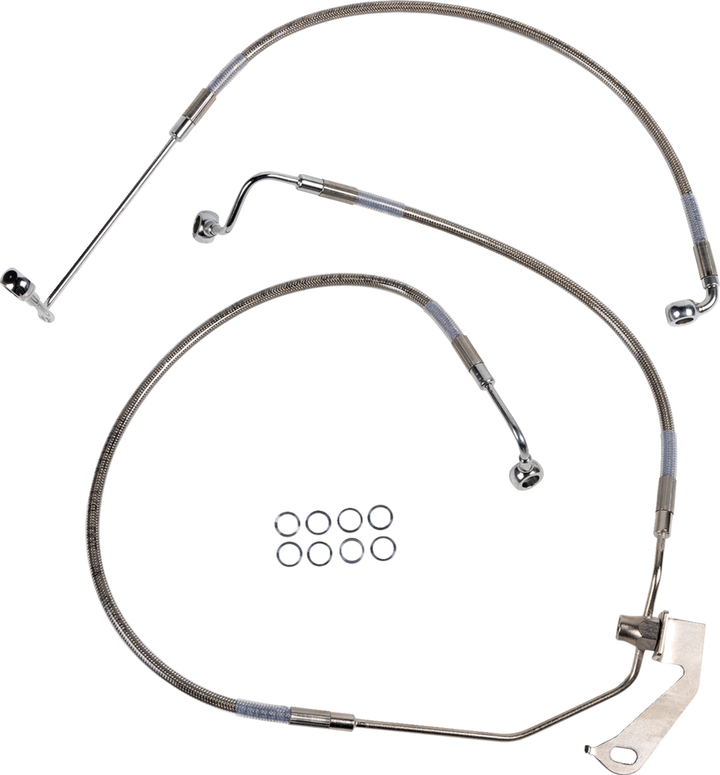 Drag Specialties Rear Brake Line
