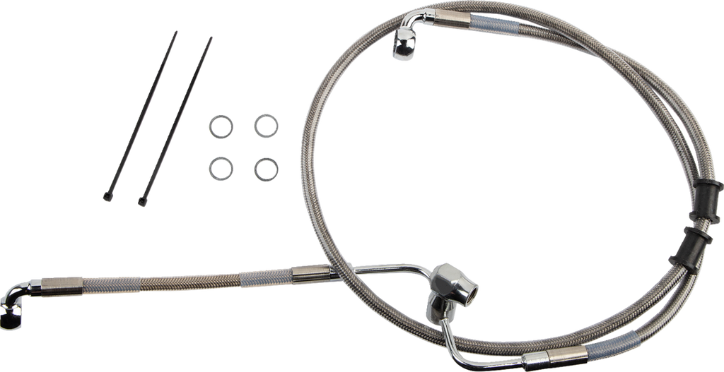 Drag Specialties Rear Brake Line
