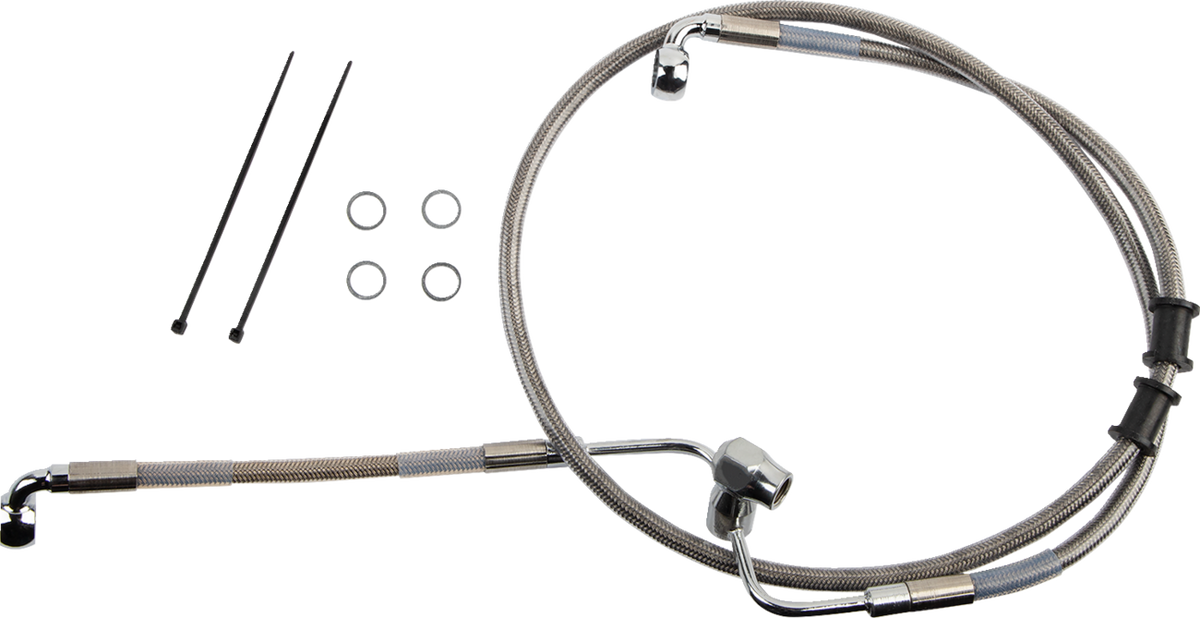 Drag Specialties Rear Brake Line