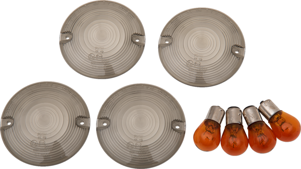 Drag Specialties Smoked Turn Signal Lens Kits