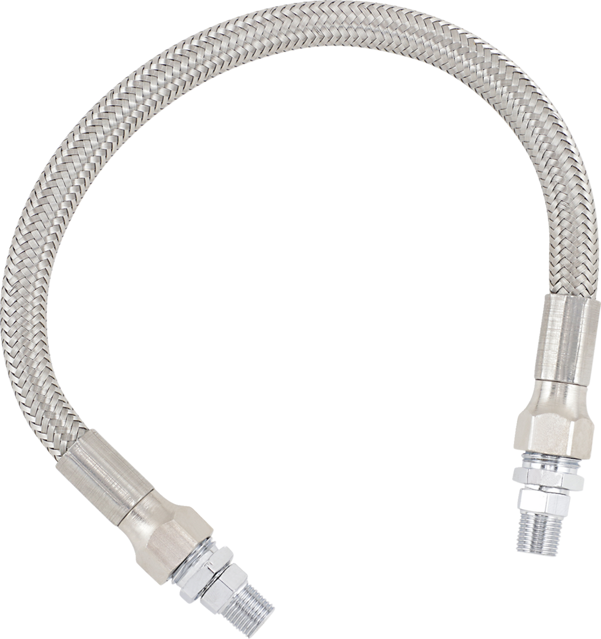 Drag Specialties Universal Stainless Steel Braided Oil Line