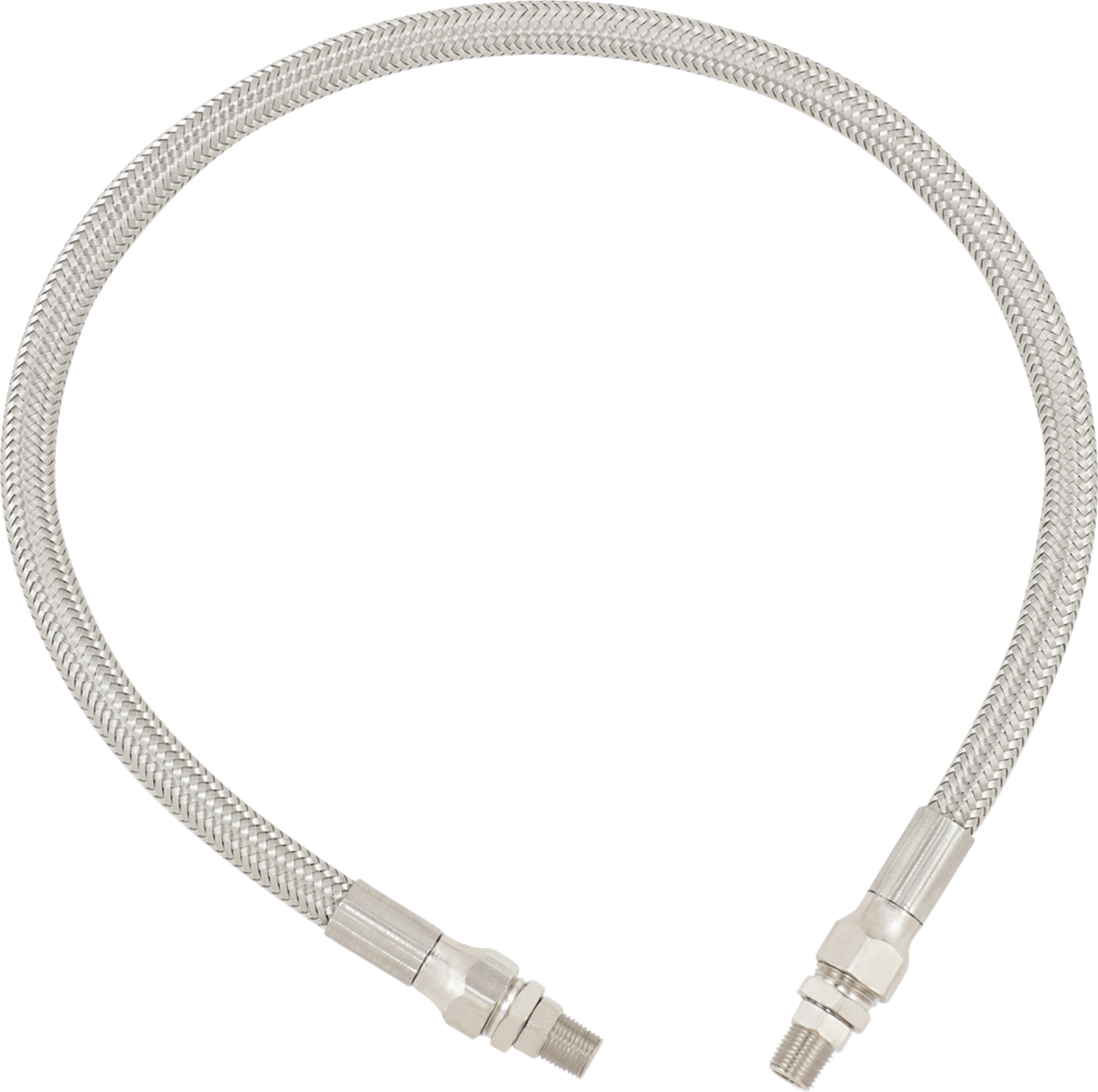 Drag Specialties Universal Stainless Steel Braided Oil Line
