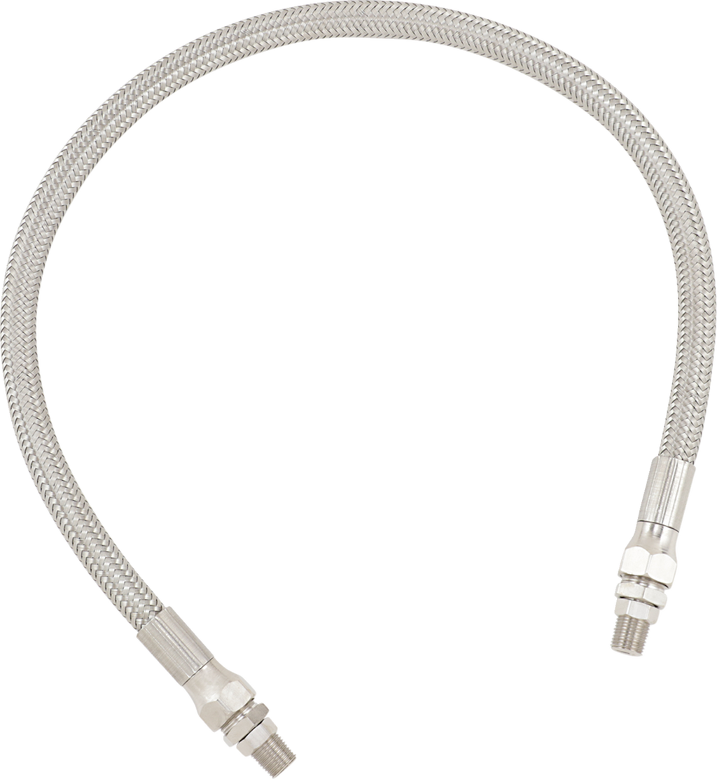 Drag Specialties Universal Stainless Steel Braided Oil Line