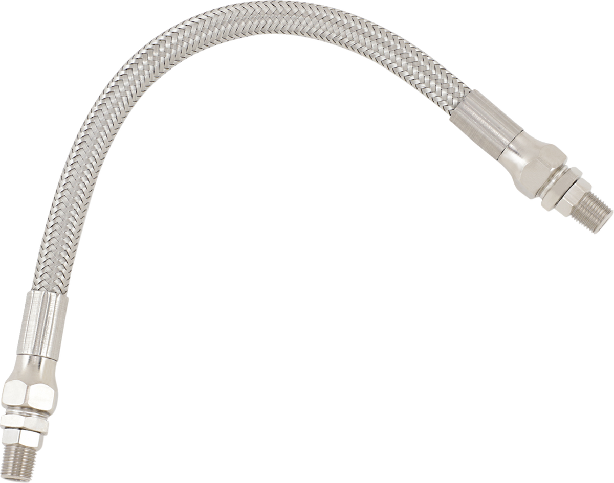 Drag Specialties Universal Stainless Steel Braided Oil Line
