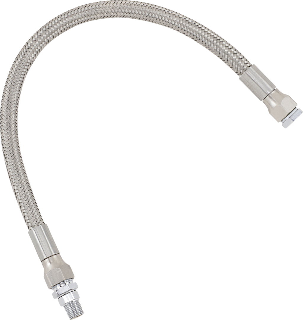 Drag Specialties Universal Stainless Steel Braided Oil Line