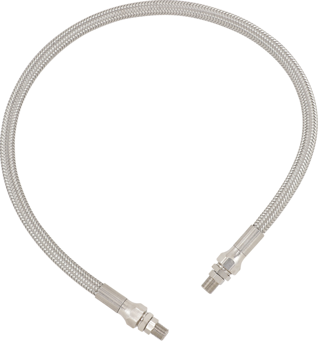 Drag Specialties Universal Stainless Steel Braided Oil Line