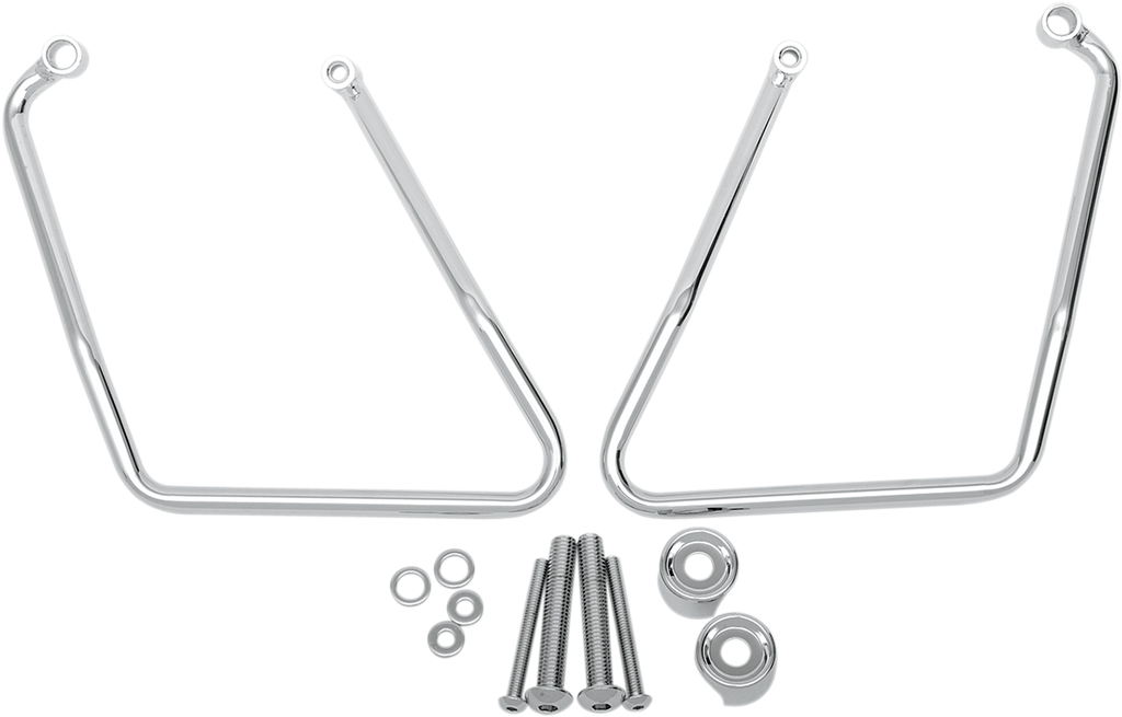 Chrome Saddlebag Support Brackets