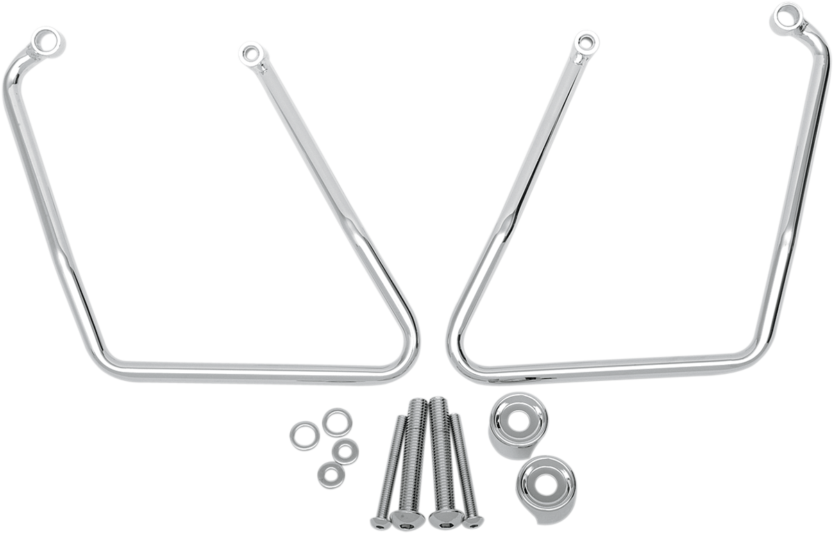 Chrome Saddlebag Support Brackets