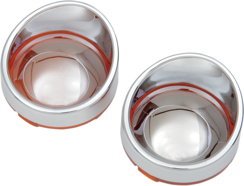 Visor-Style Bezel and Lens for Deuce-Style Turn Signals