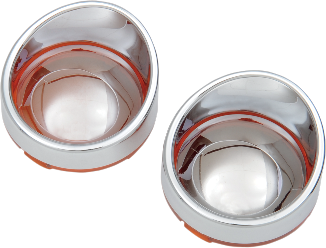 Visor-Style Bezel and Lens for Deuce-Style Turn Signals