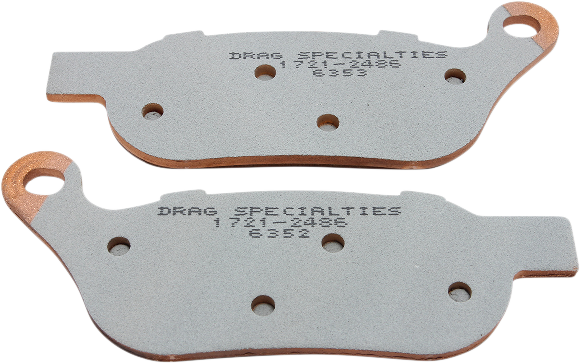 Drag Specialties Premium Sintered Metal Harley/Buell Brake Pads