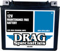 Drag Specialties Factory-Activated High-Performance AGM Maintenance-Free Battery
