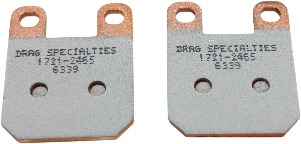 Drag Specialties Premium Sintered Metal Brake Pads