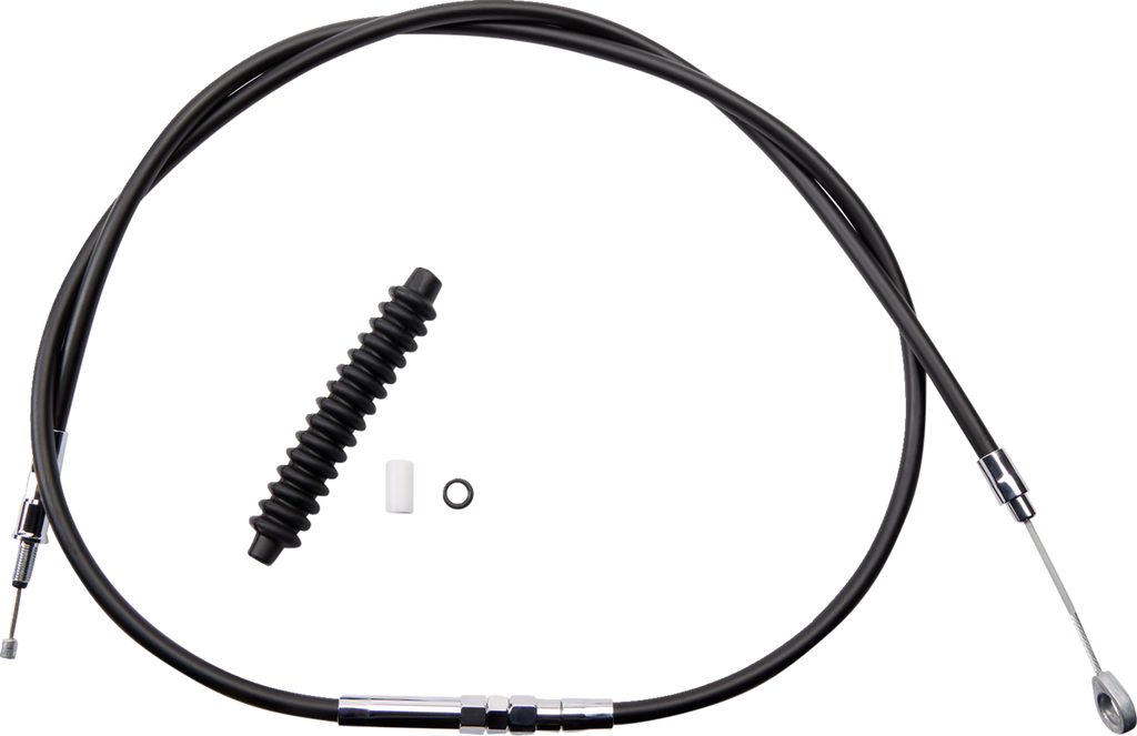 High-Efficiency Black Vinyl Clutch Cable