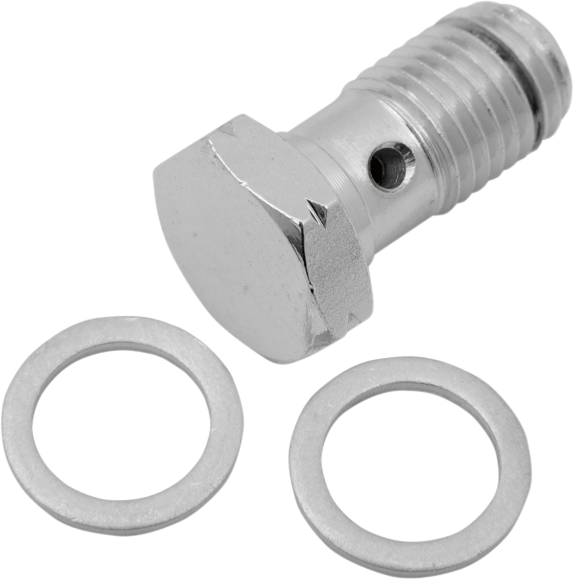 Drag Specialties Universal Chrome Steel Banjo Bolt