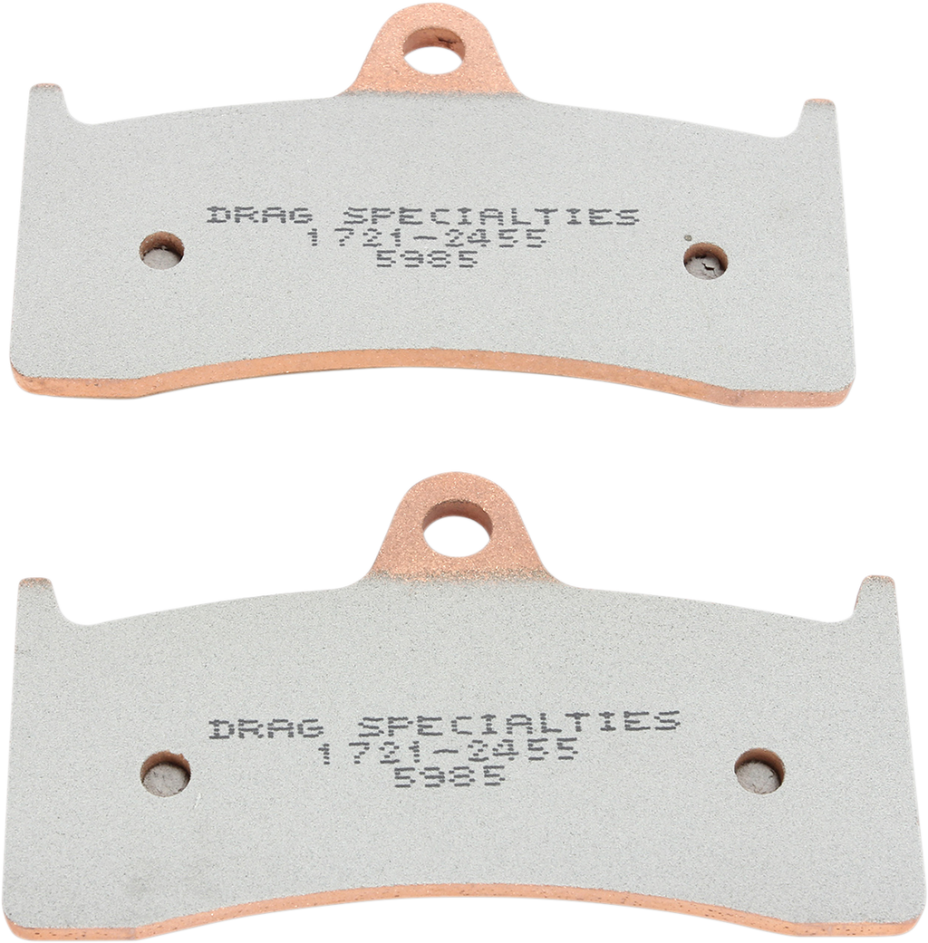 Drag Specialties Premium Sintered Metal Harley/Buell Brake Pads