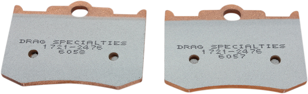 Drag Specialties Sintered Metal Caliper Brake Pads