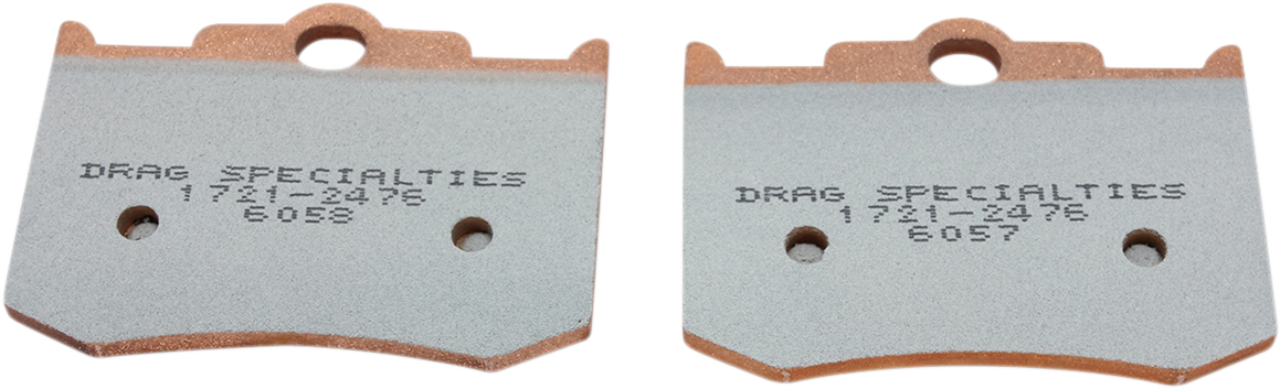 Drag Specialties Sintered Metal Caliper Brake Pads