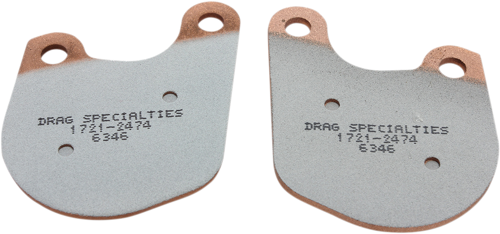 Drag Specialties Sintered Metal Caliper Brake Pads
