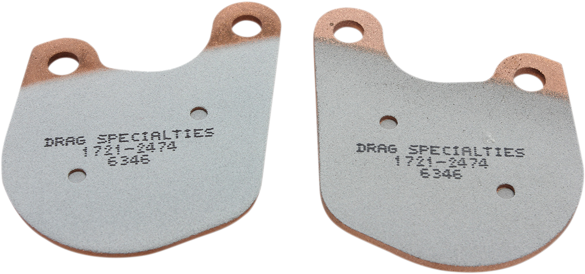 Drag Specialties Sintered Metal Caliper Brake Pads