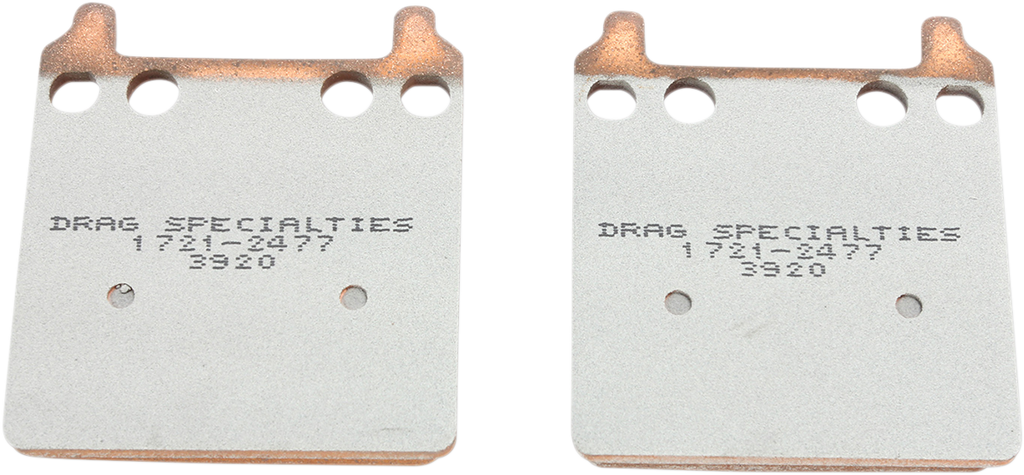 Drag Specialties Sintered Metal Caliper Brake Pads