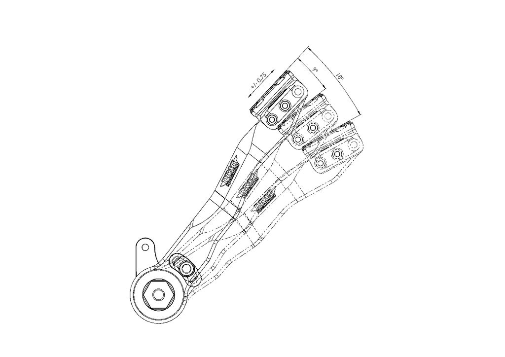 Drag Specialties Brake Pedal Designed by Gilles
