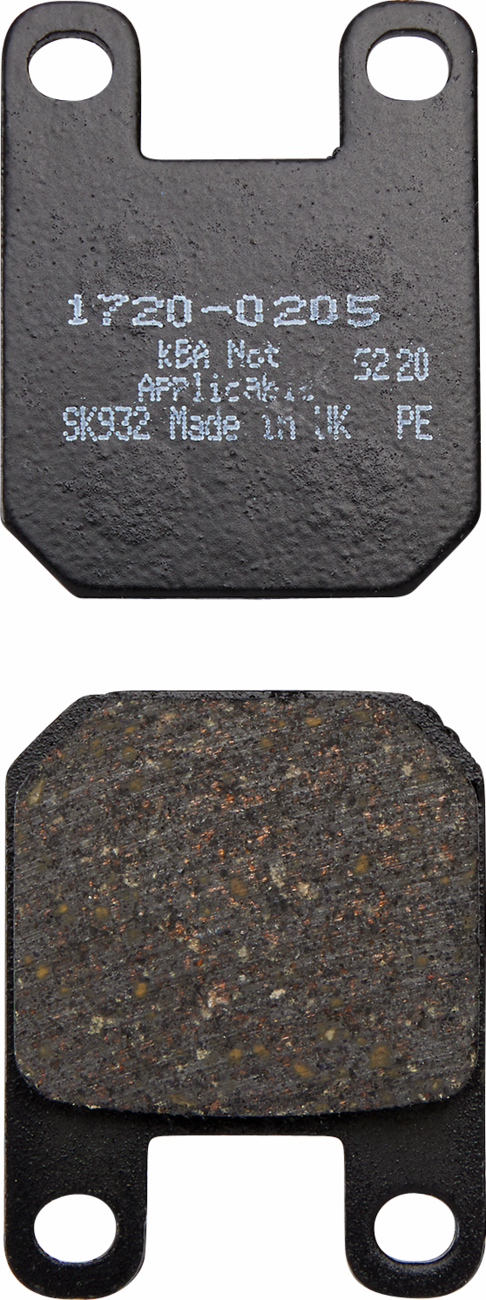 Drag Specialties Organic Brake Pads