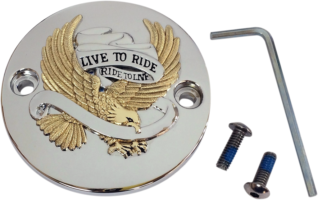 Drag Specialties Live To Ride Points Cover