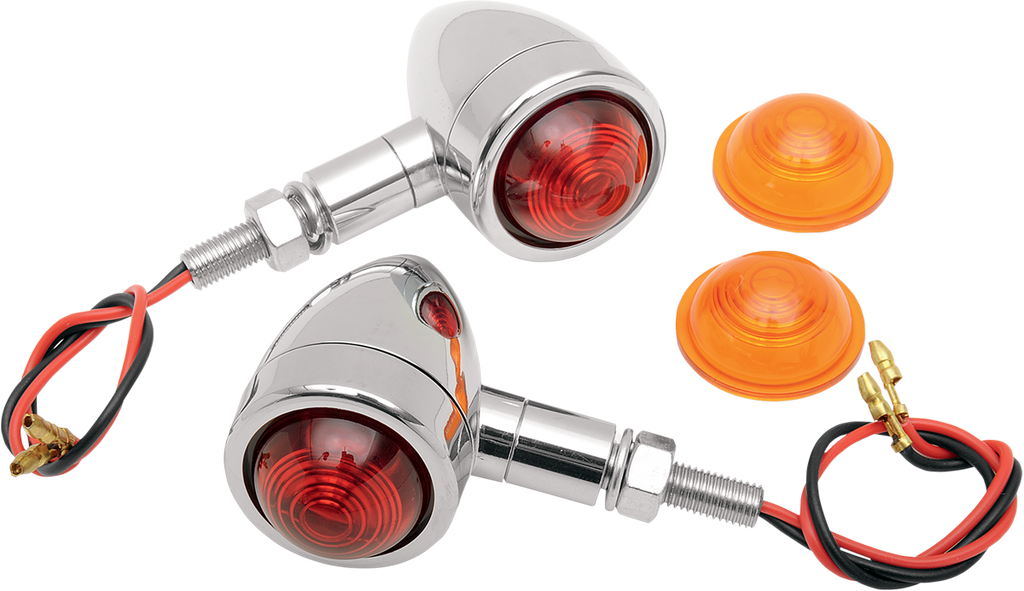 Drag Specialties Custom Bullet Marker Lights