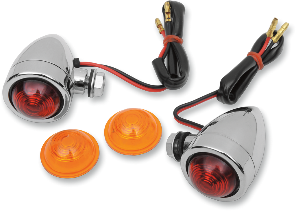 Drag Specialties Custom Bullet Marker Lights