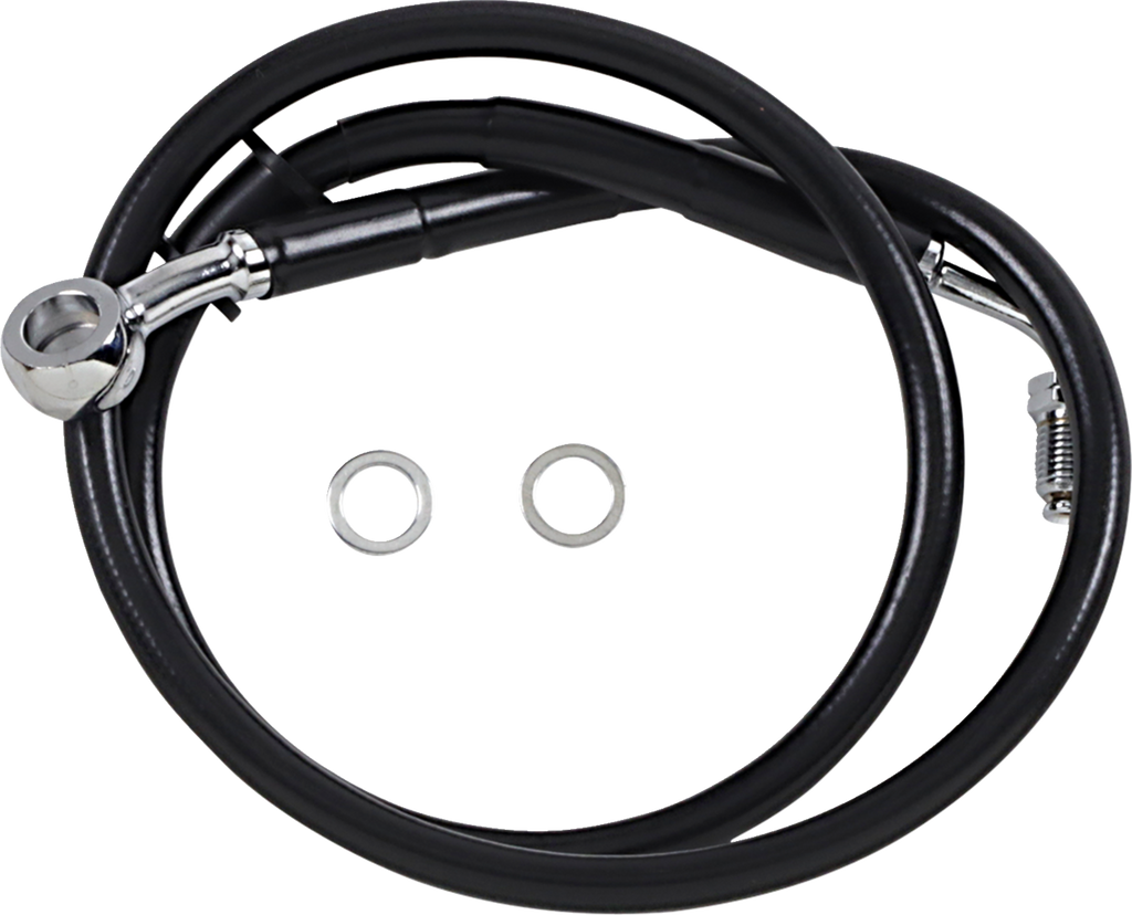 Drag Specialties Extended Length Stainless Steel Brake Line