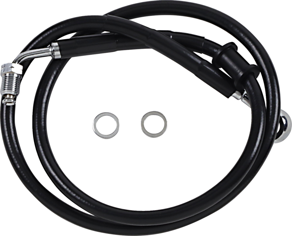 Drag Specialties Extended Length Stainless Steel Brake Line