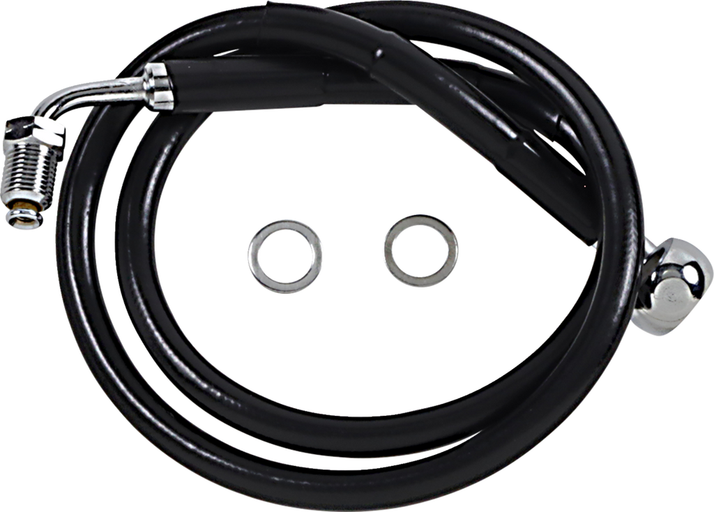 Drag Specialties Extended Length Stainless Steel Brake Line