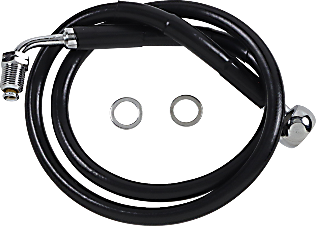 Drag Specialties Extended Length Stainless Steel Brake Line