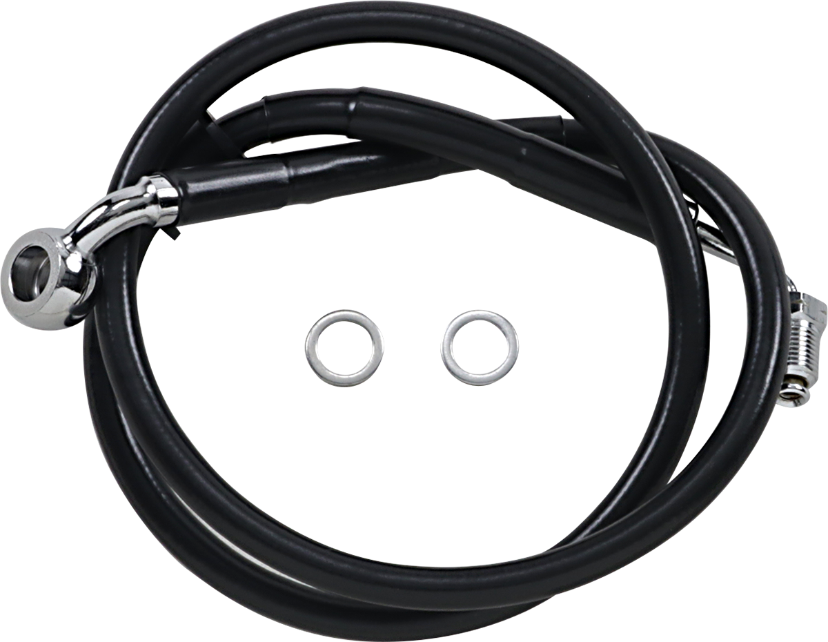 Drag Specialties Extended Length Stainless Steel Brake Line