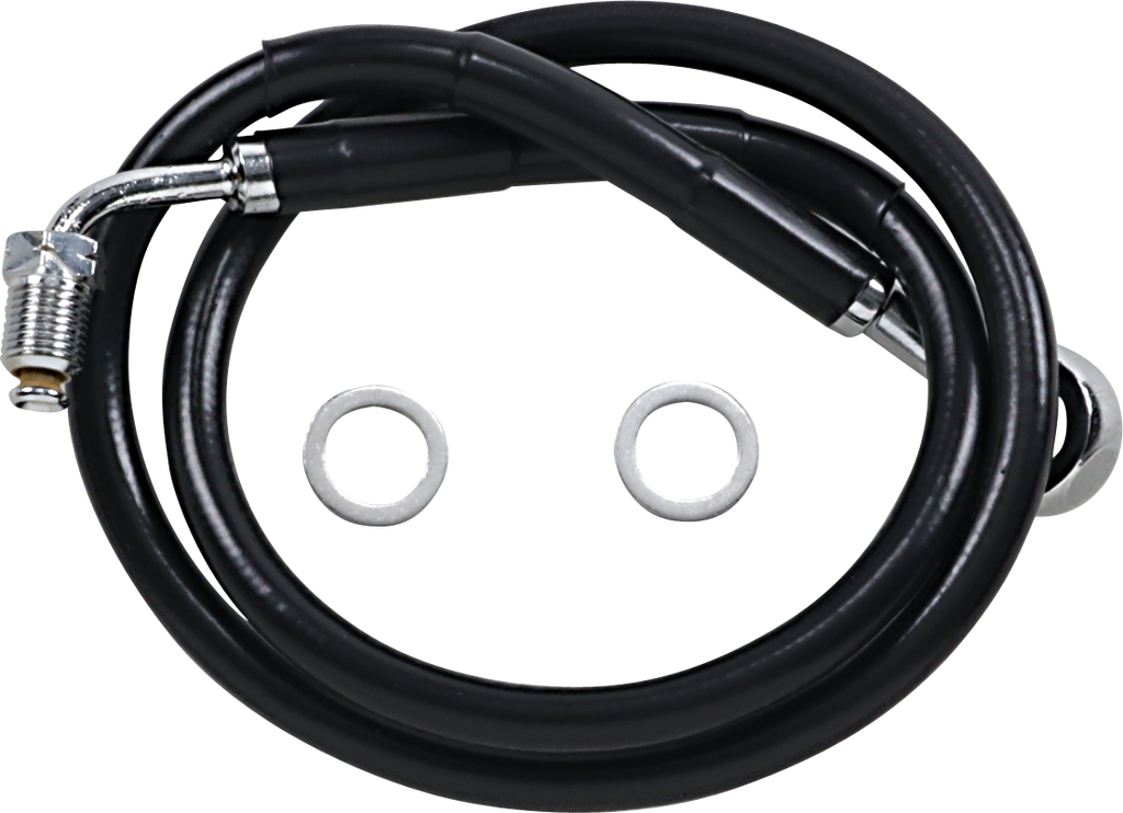 Drag Specialties Extended Length Stainless Steel Brake Line