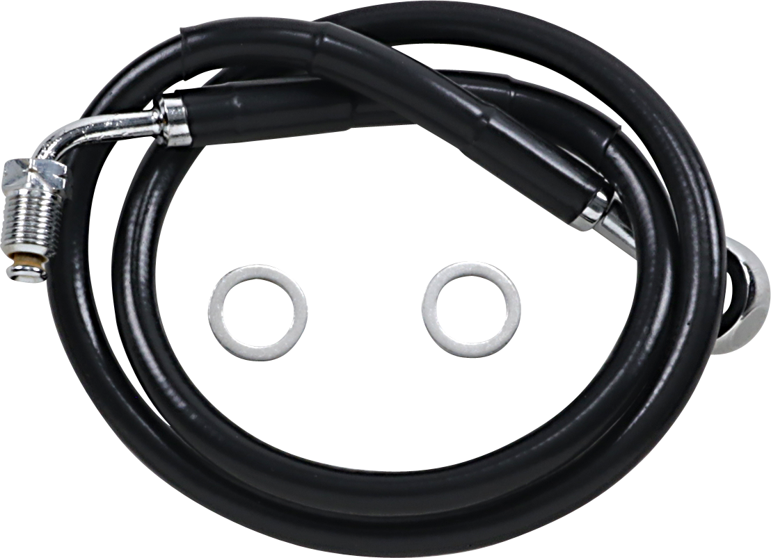 Drag Specialties Extended Length Stainless Steel Brake Line