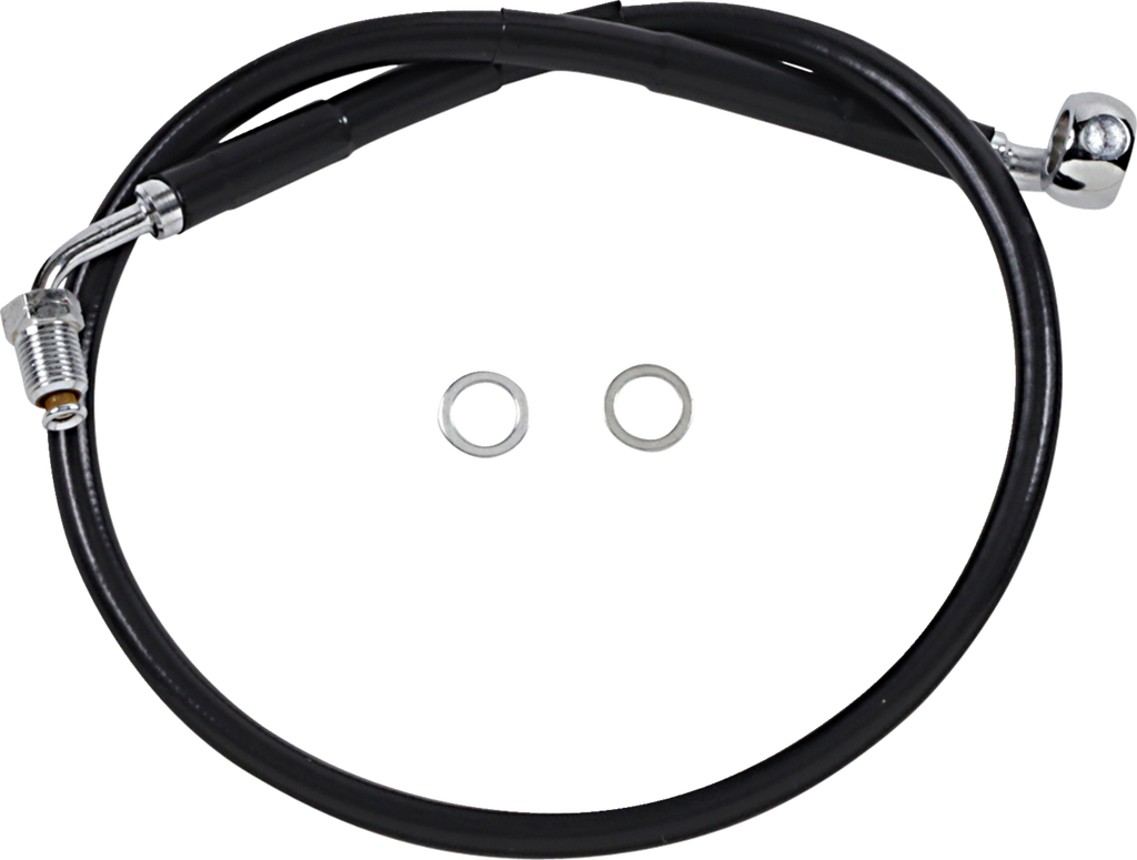 Drag Specialties Extended Length Stainless Steel Brake Line