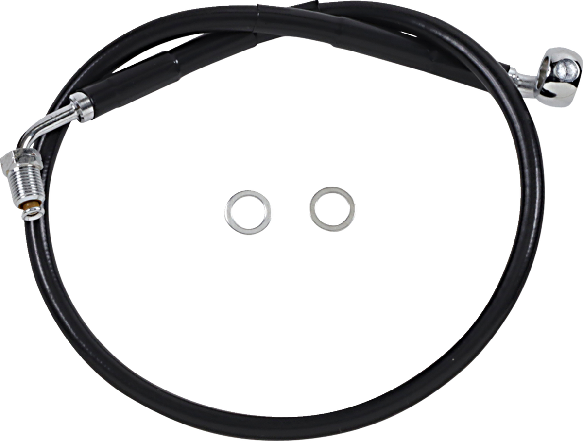 Drag Specialties Extended Length Stainless Steel Brake Line