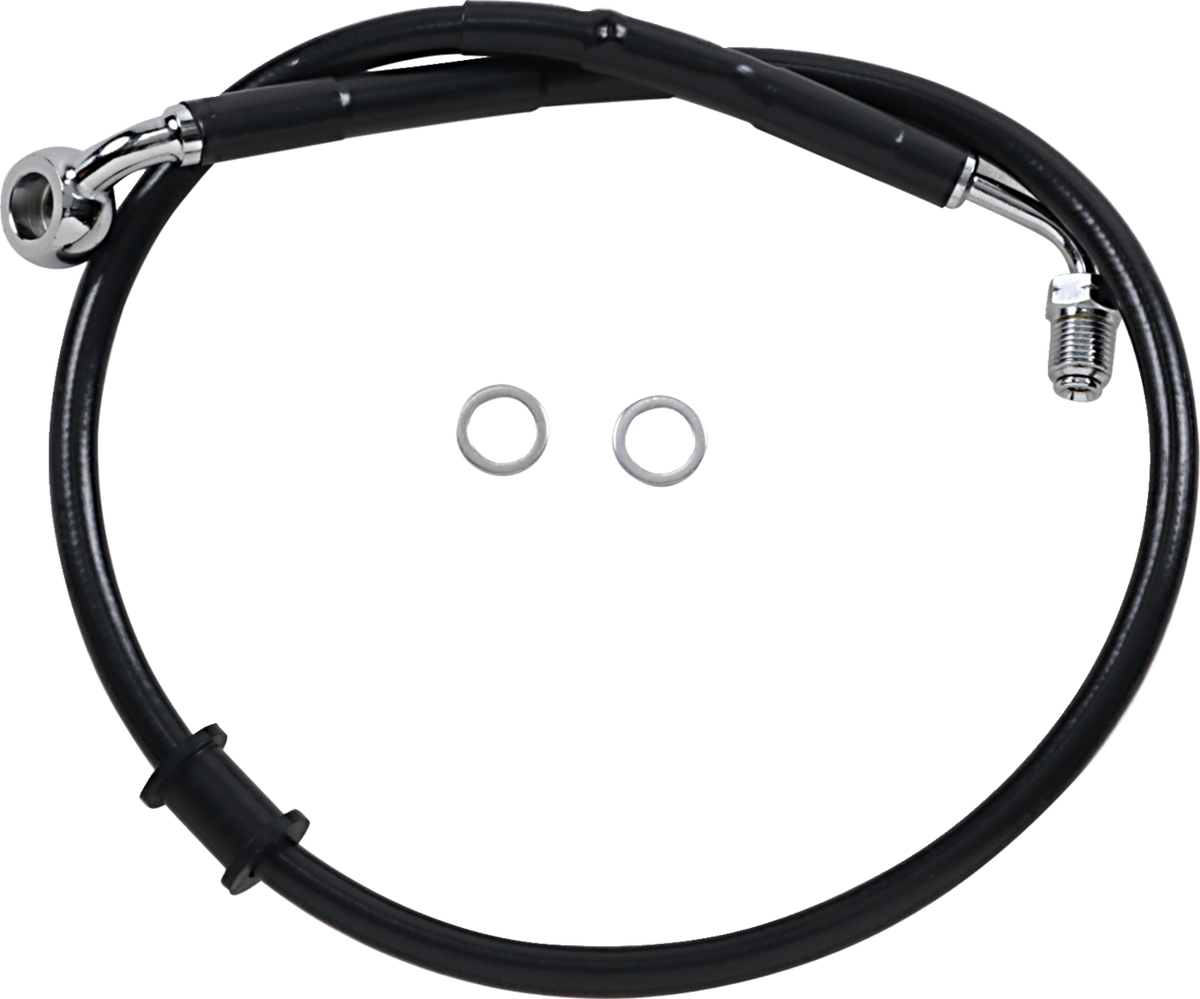 Drag Specialties Extended Length Stainless Steel Brake Line