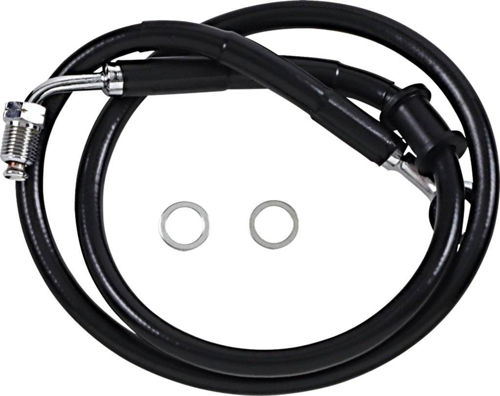 Drag Specialties Extended Length Stainless Steel Brake Line