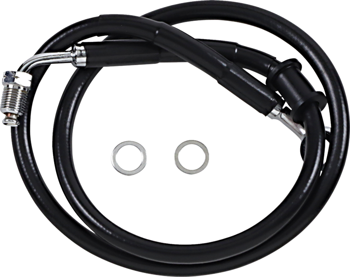 Drag Specialties Extended Length Stainless Steel Brake Line