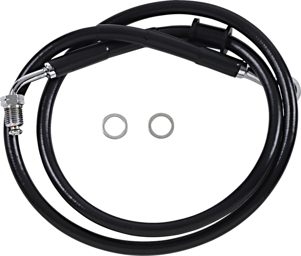 Drag Specialties Extended Length Stainless Steel Brake Line