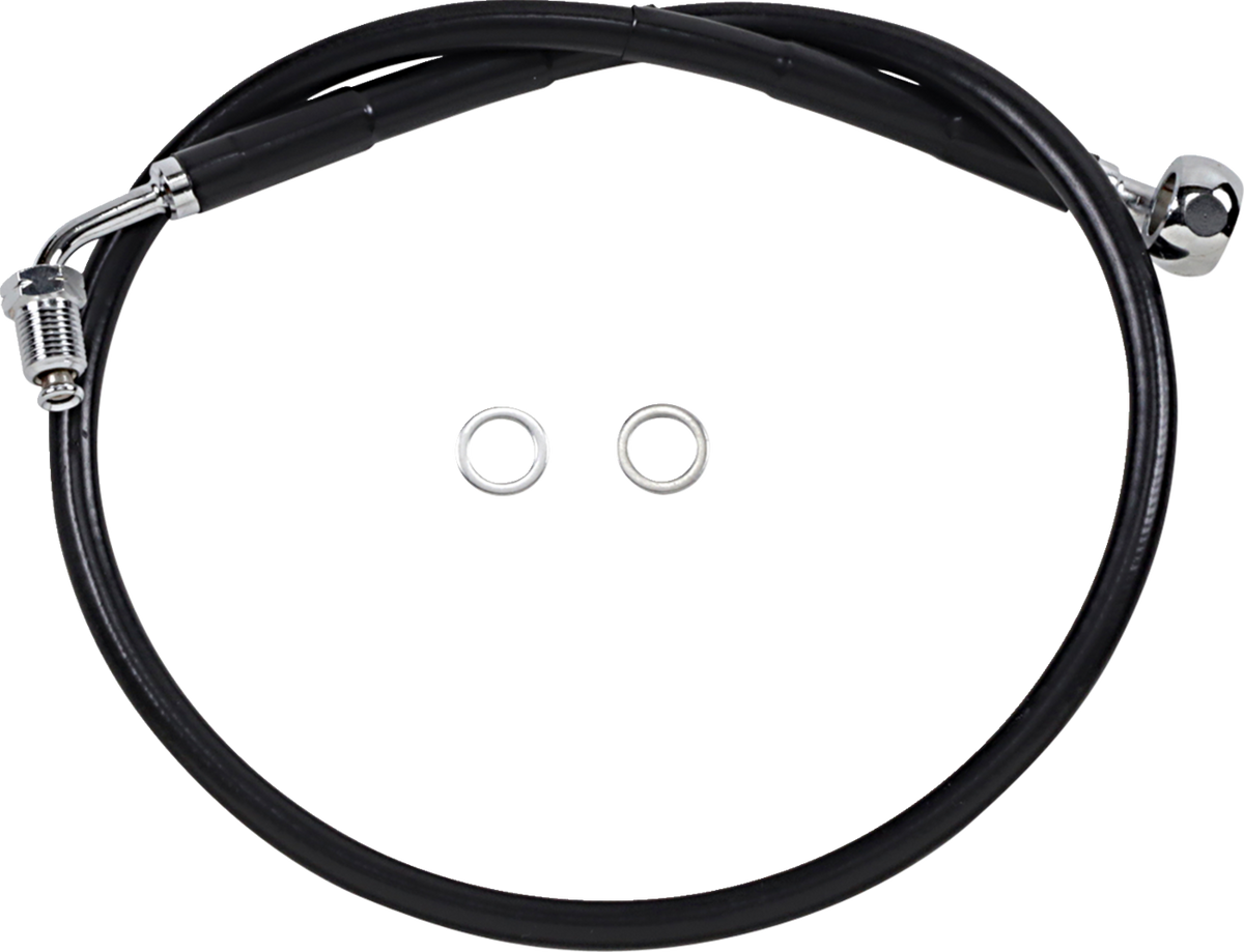 Drag Specialties Extended Length Stainless Steel Brake Line