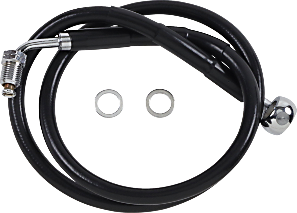Drag Specialties Extended Length Stainless Steel Brake Line