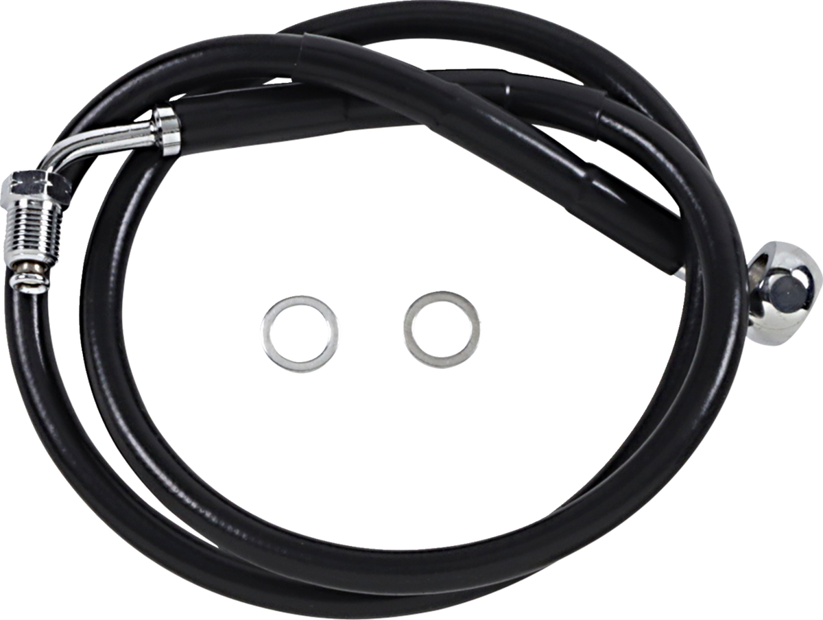Drag Specialties Extended Length Stainless Steel Brake Line