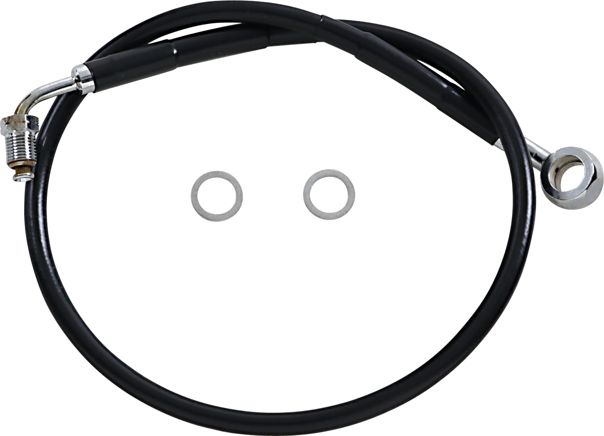 Drag Specialties Extended Length Stainless Steel Brake Line