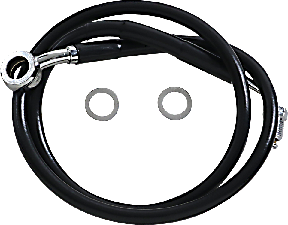 Drag Specialties Extended Length Stainless Steel Brake Line