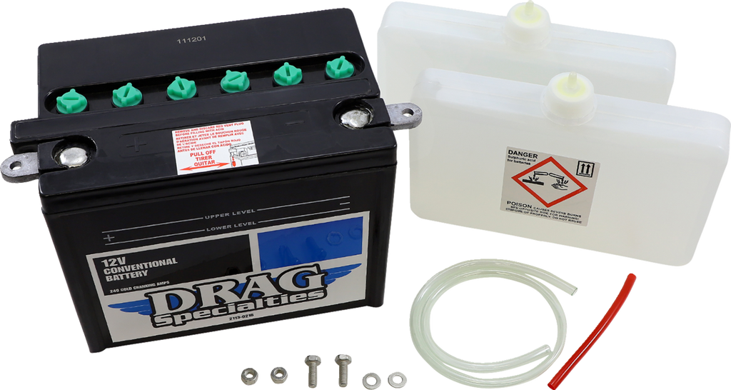 Drag Specialties Conventional Battery Kit